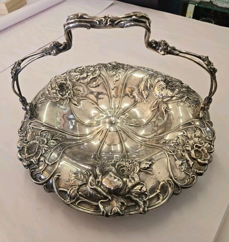 Pairpoint bridal bowl basket - pairpoint,