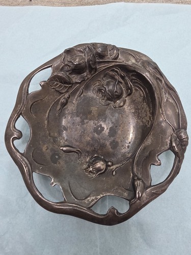 Antique pairpoint quadruple - antique,